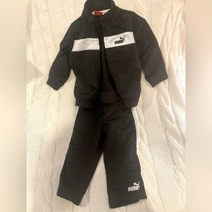 Puma Black 12 Month Track Suit